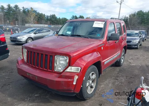 2008 Jeep Liberty Sport из США, поврежденный, VIN 1J8GN28K38W234619